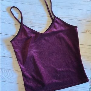 Garage velvet tank